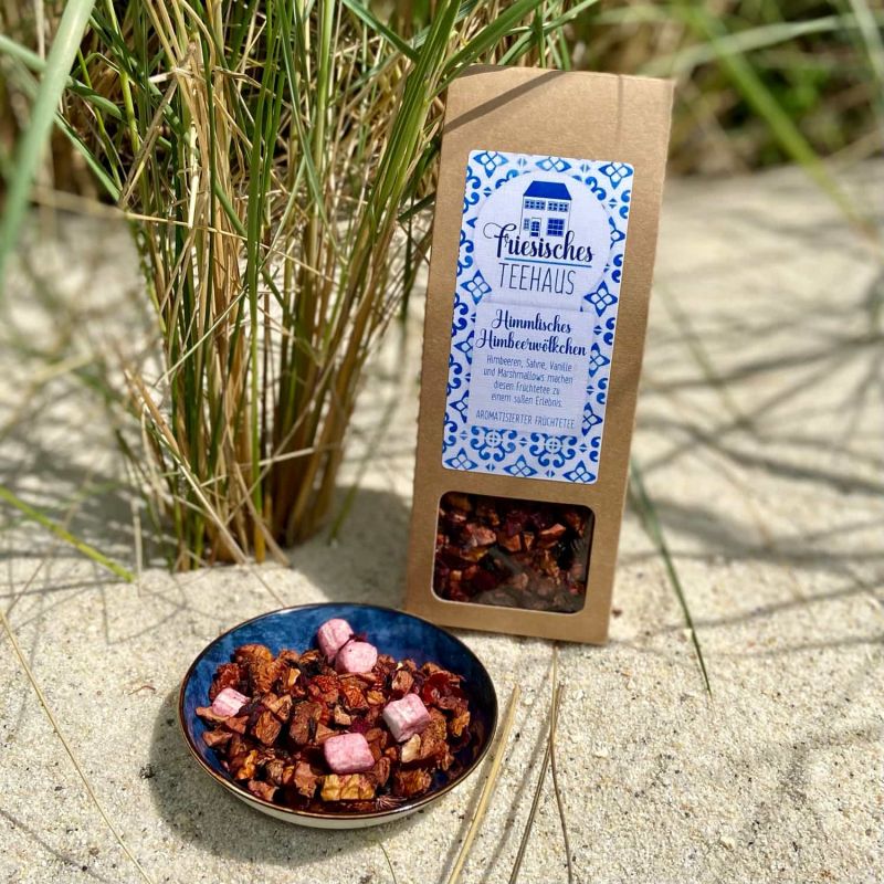 Friesisches Teehaus - Himmlisches Himbeerwölkchen - Früchtetee - Strand