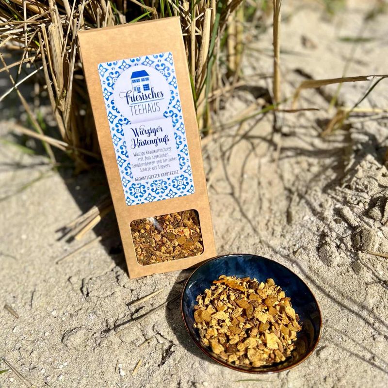 Friesisches Teehaus - Würziger Küstengruß - Kräutertee - Strand