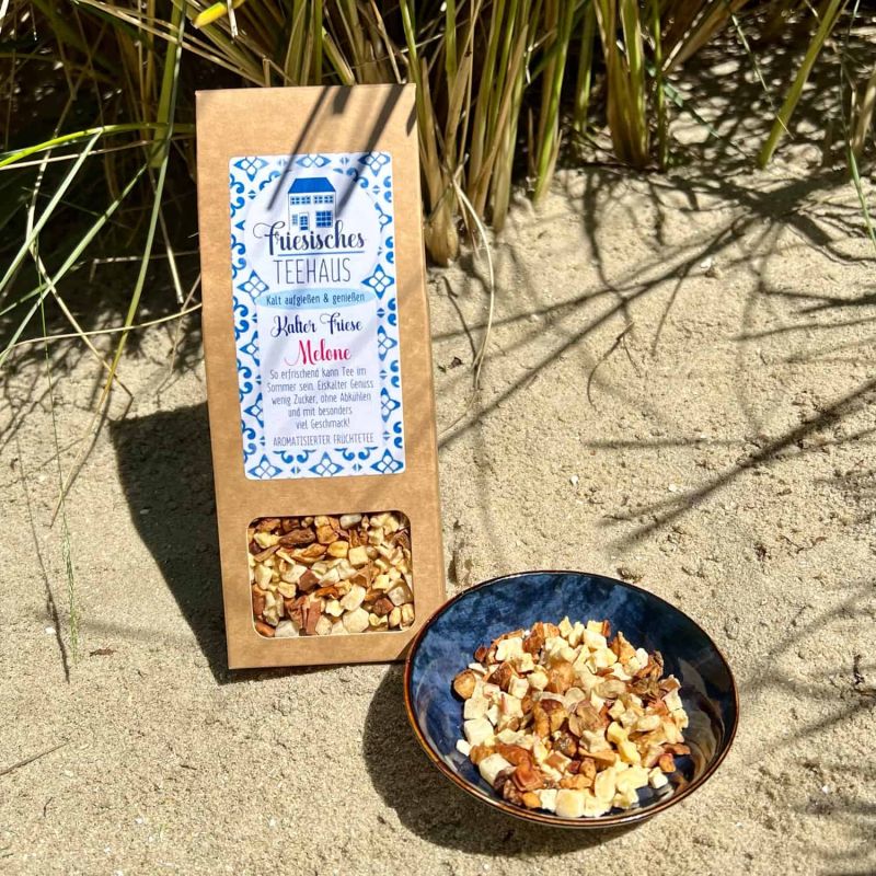 Friesisches Teehaus - Kalter Friese Melone - Früchtetee - Strand