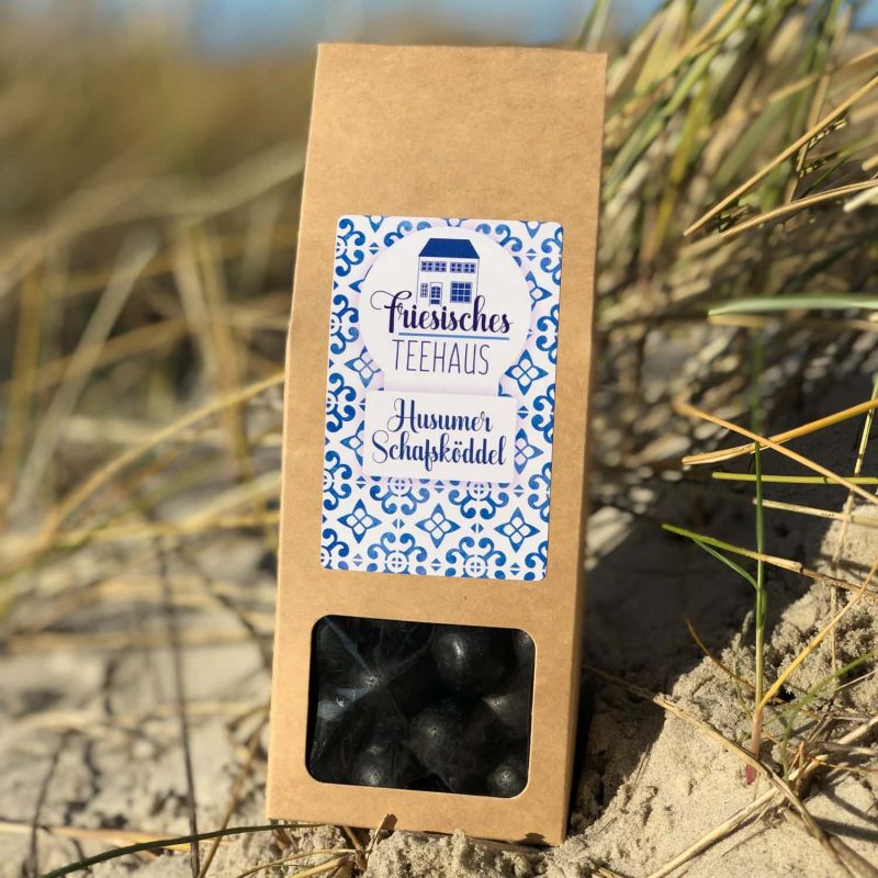 Friesisches Teehaus - Husumer Schafsköddel - Süsswaren - Strand