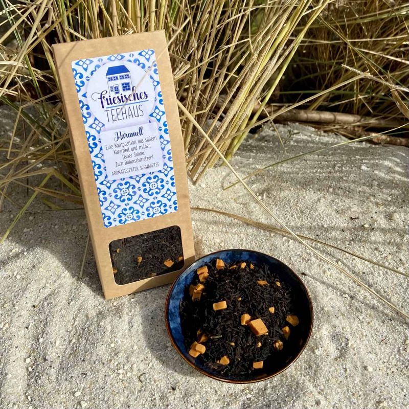 Friesisches Teehaus - Karamell - Schwarztee - Strand