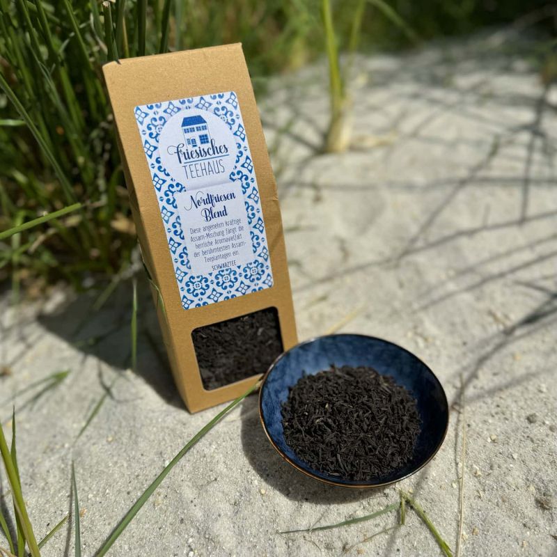 Friesisches Teehaus - Nordfriesen Blend- Schwarztee - Strand