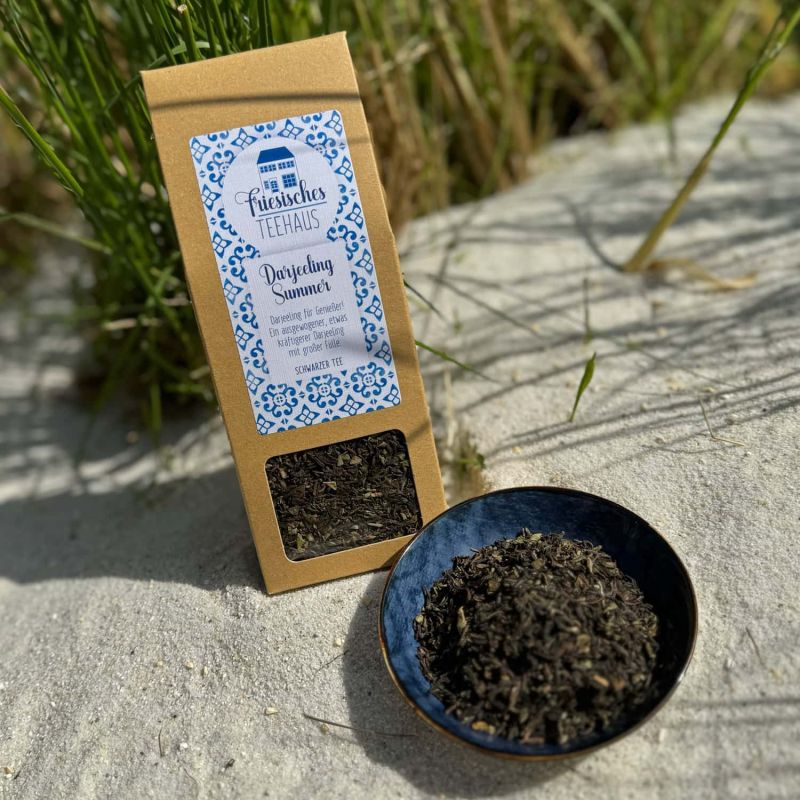 Friesisches Teehaus - Darjeeling Summer- Schwarztee - Strand