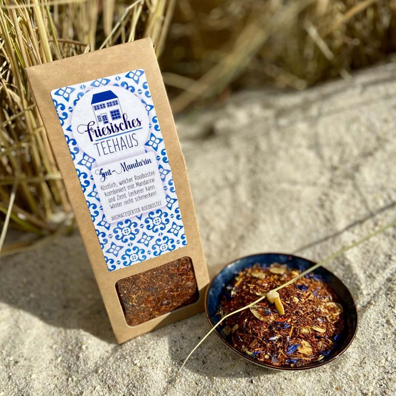 Friesisches Teehaus - Zimt Mandarin - Rooibostee - Strand