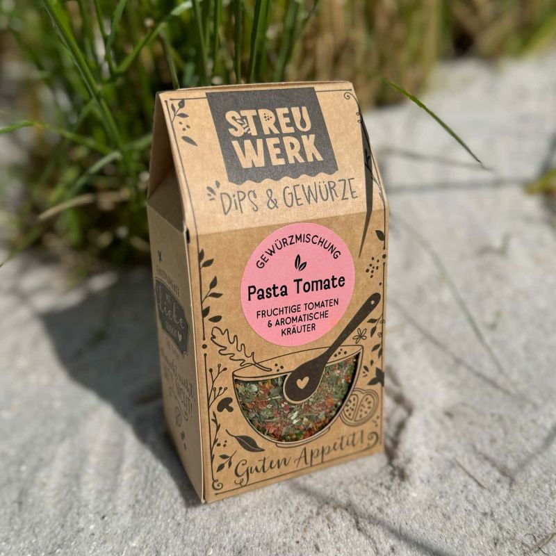 Streuwerk - Gewürzezubereitung 'Pasta Tomate' - Strand