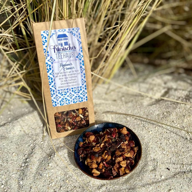 Friesisches Teehaus - Husumer Eismeer - Früchtetee - Strand