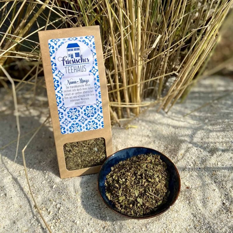 Friesisches Teehaus - Nana Minze - Kräutertee -Strand
