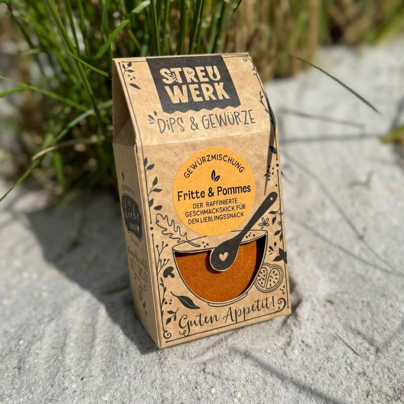 Streuwerk - Gewürzezubereitung 'Fritte und Pommes' - Strand