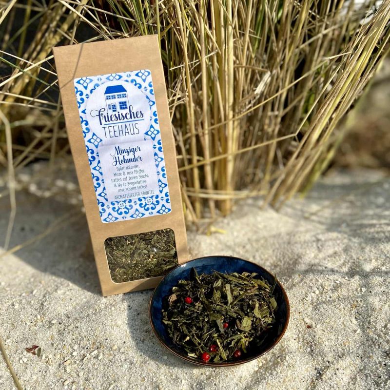 Friesisches Teehaus - Minziger Holunder - Grüntee - Strand