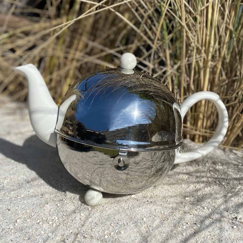 Friesisches Teehaus - Teekanne 'Cosy 1,3L' cremeweiß - Strand