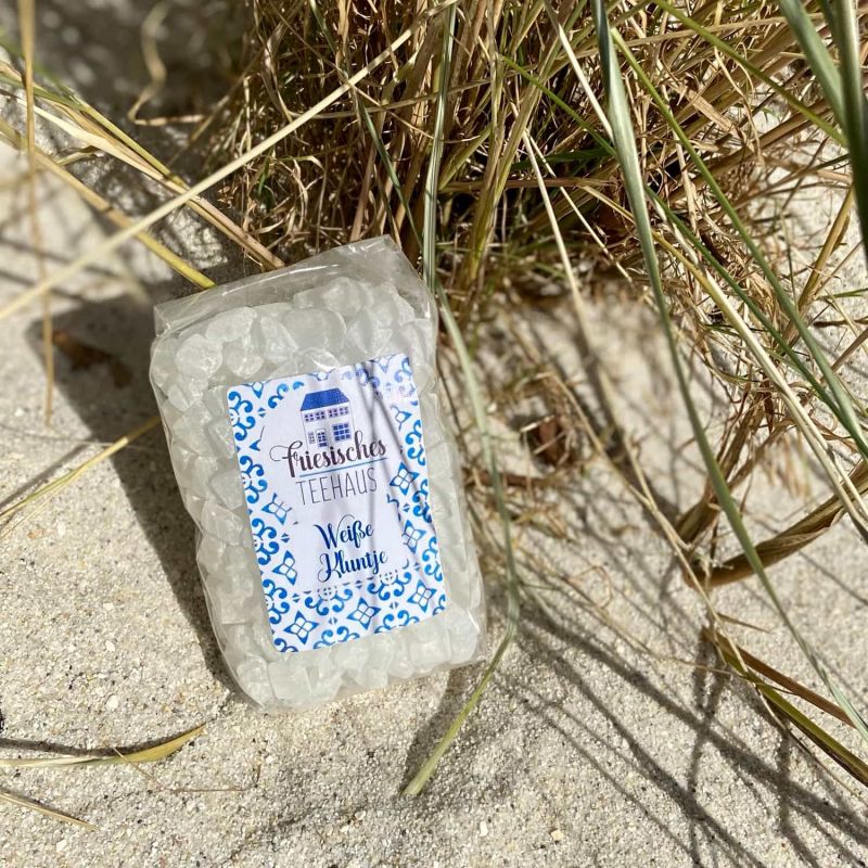 Friesisches Teehaus - Weißer Kandis - Zucker - Strand