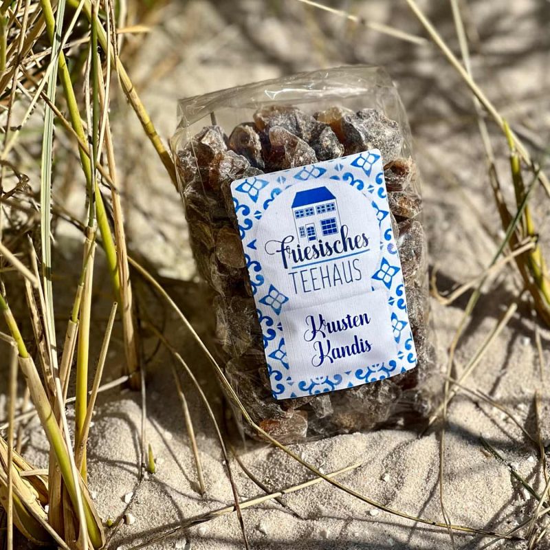 Friesisches Teehaus - Krusten Kandis - Zucker - Strand