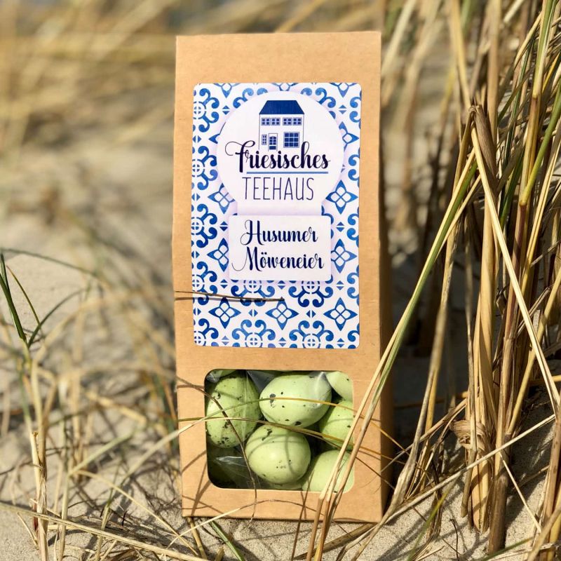 Friesisches Teehaus - Husumer Möweneier - Süsswaren - Strand