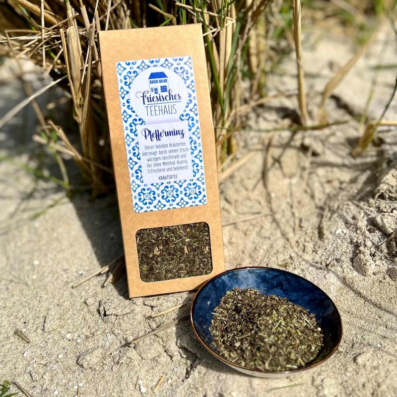 Friesisches Teehaus - Pfefferminz - Kräutertee -Strand