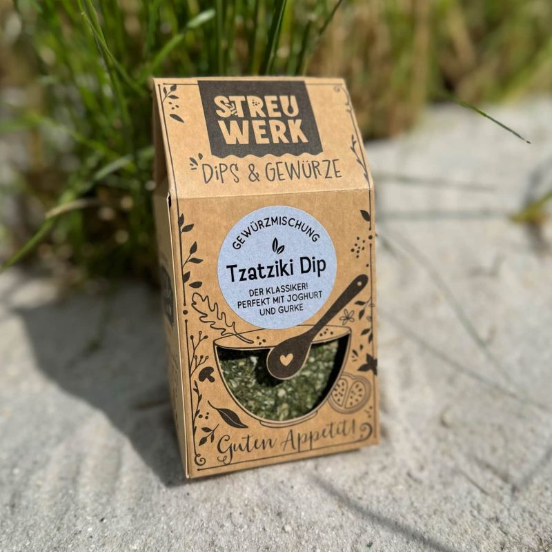 Streuwerk - Gewürzezubereitung 'Tzatziki- Dip' - Strand