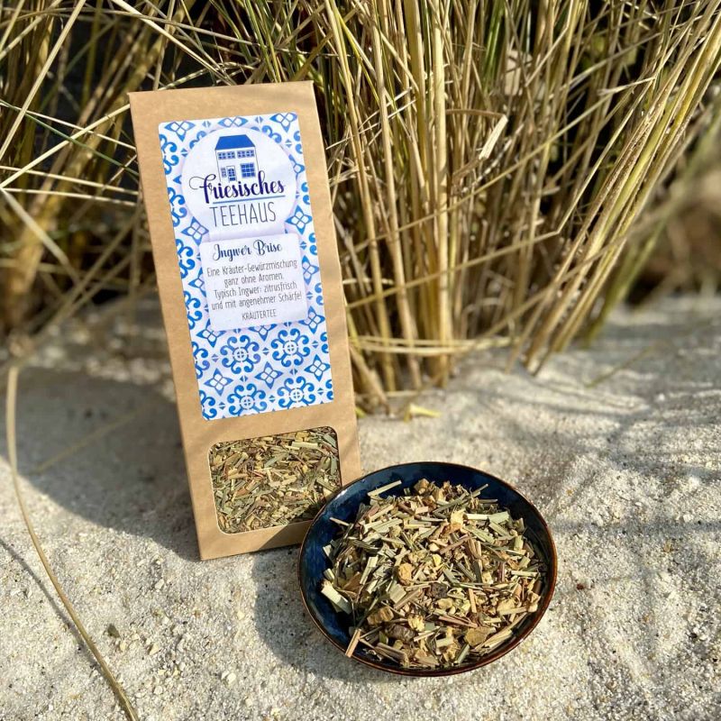  Friesisches Teehaus - Ingwer Brise - Kräutertee - Strand