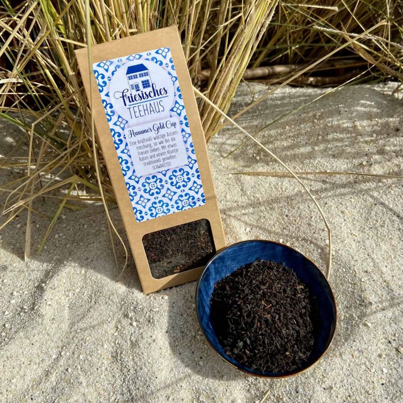 Friesisches Teehaus - Husumer Gold Cup - Schwarztee - Strand