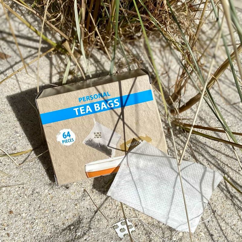 Friesisches Teehaus - Persönliche Teebeutel - befüllbare Teebeutel - Strand