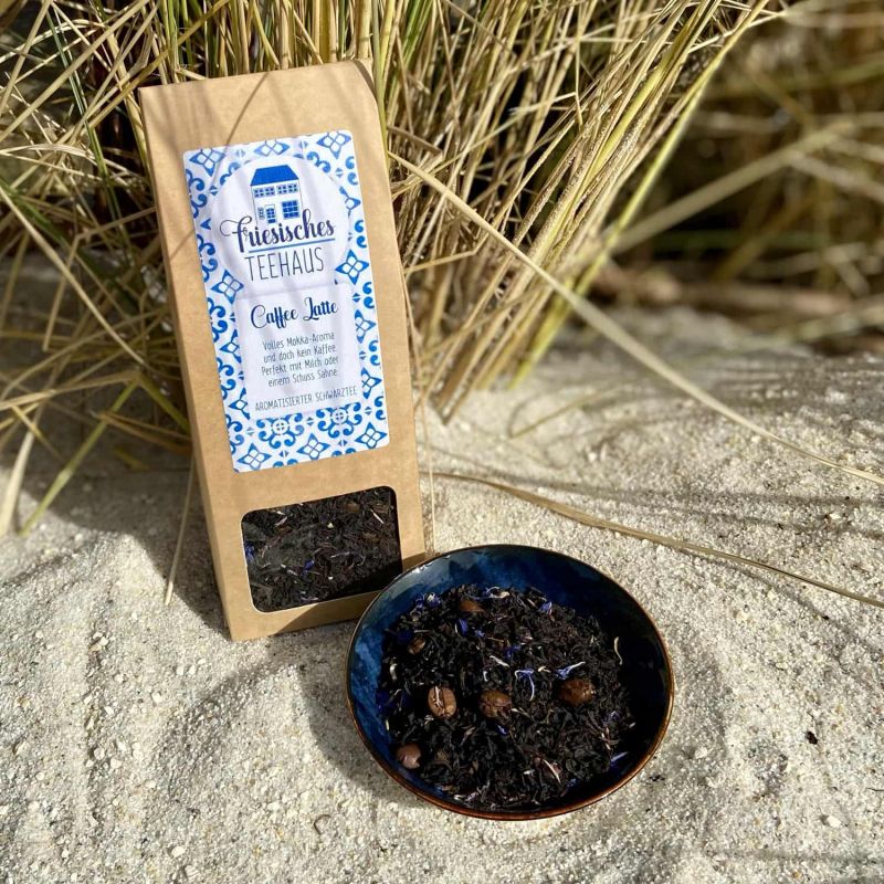 Friesisches Teehaus - Caffee Latte - Schwarztee - Strand