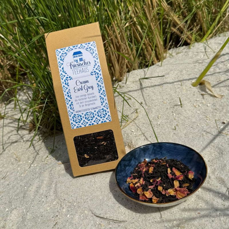 Friesisches Teehaus - Earl Grey - Schwarztee - Strand