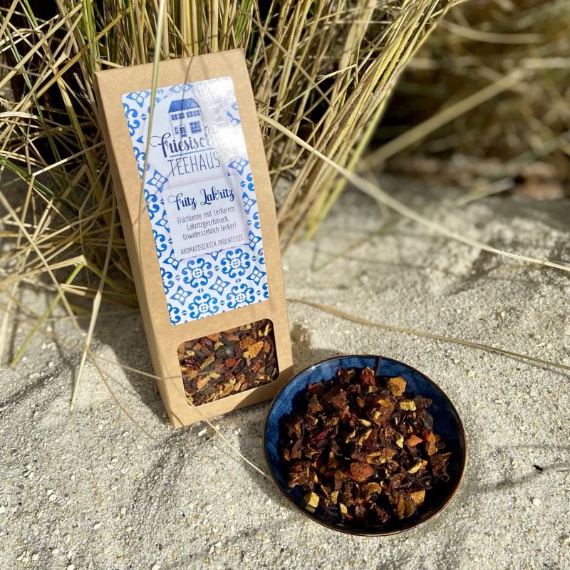 Friesisches Teehaus - Fritz Lakritz - Früchtetee - Strand