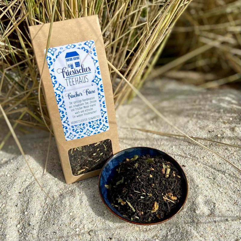 Friesisches Teehaus - Frischer Friese - Schwarztee - Strand