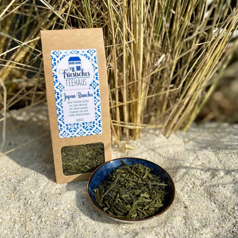 Friesisches Teehaus - Japan Bancha - Grüntee - Strand